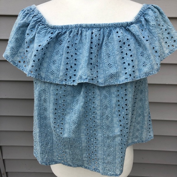 STYLE ENVY BLUE TOP SIZE M - Picture 4 of 5